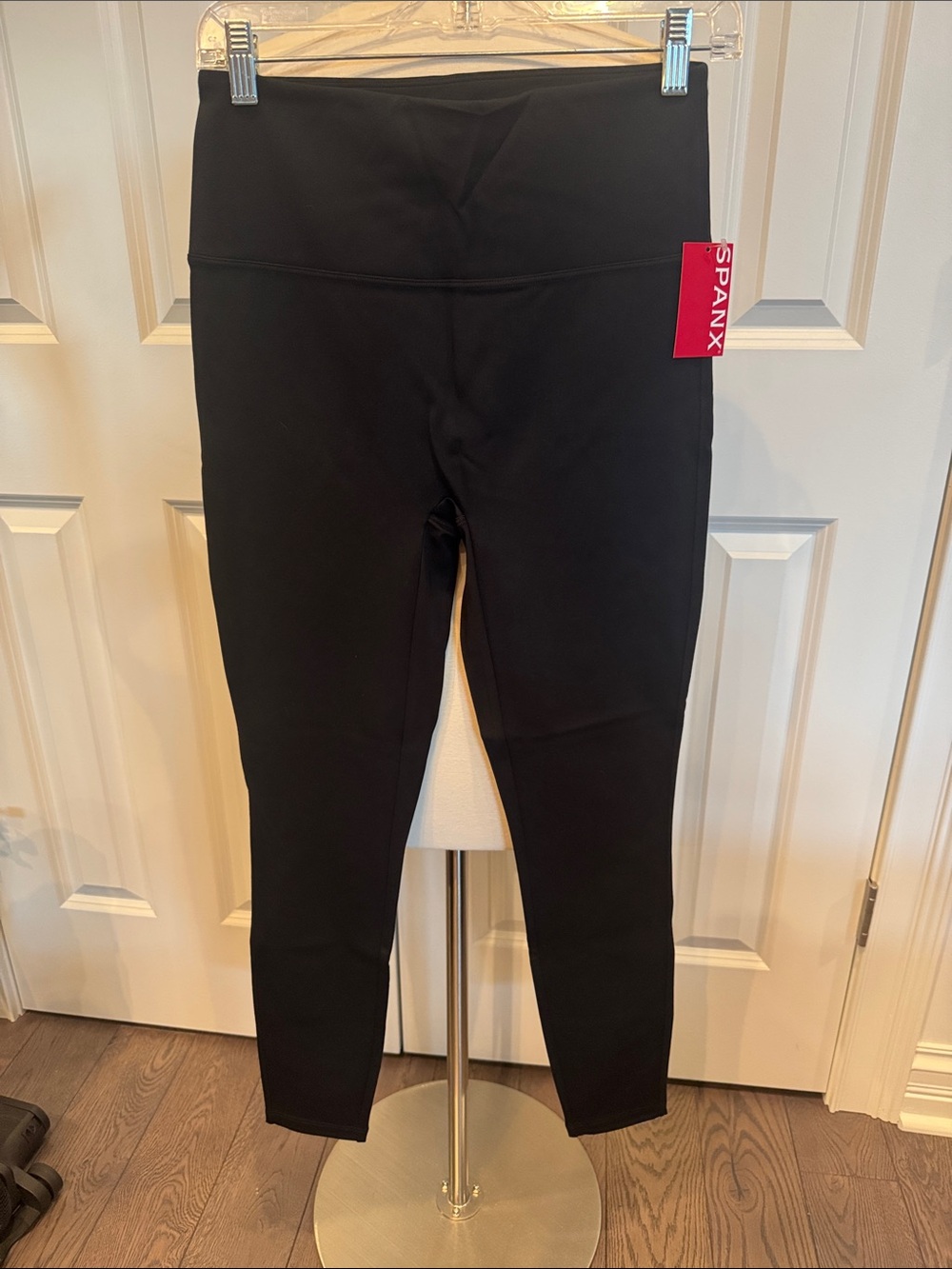 SPANX Black High-Waist Womens Leggings